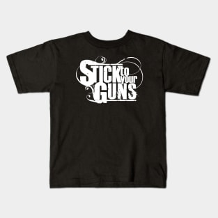 vintage Stick to Your Guns Kids T-Shirt